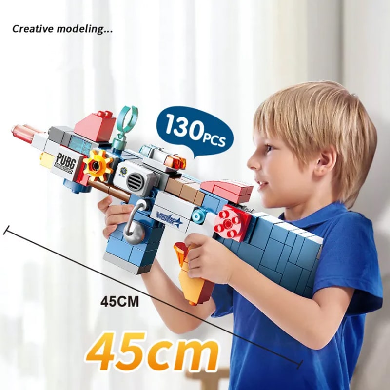 Lego súng biến hình 130 chi tiết HD008