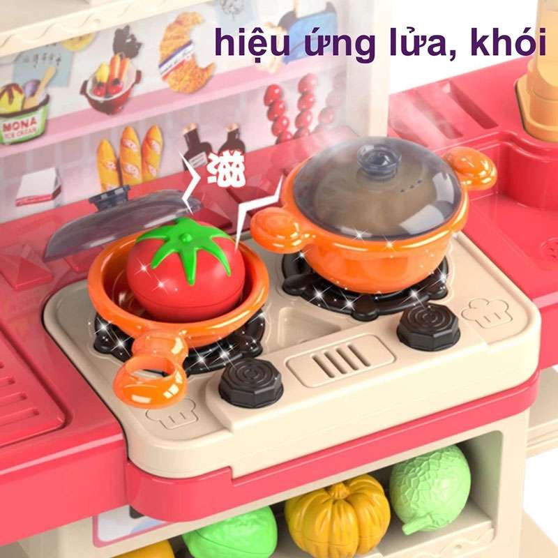 Đồ chơi nấu ăn cỡ lớn 48 chi tiết hd132