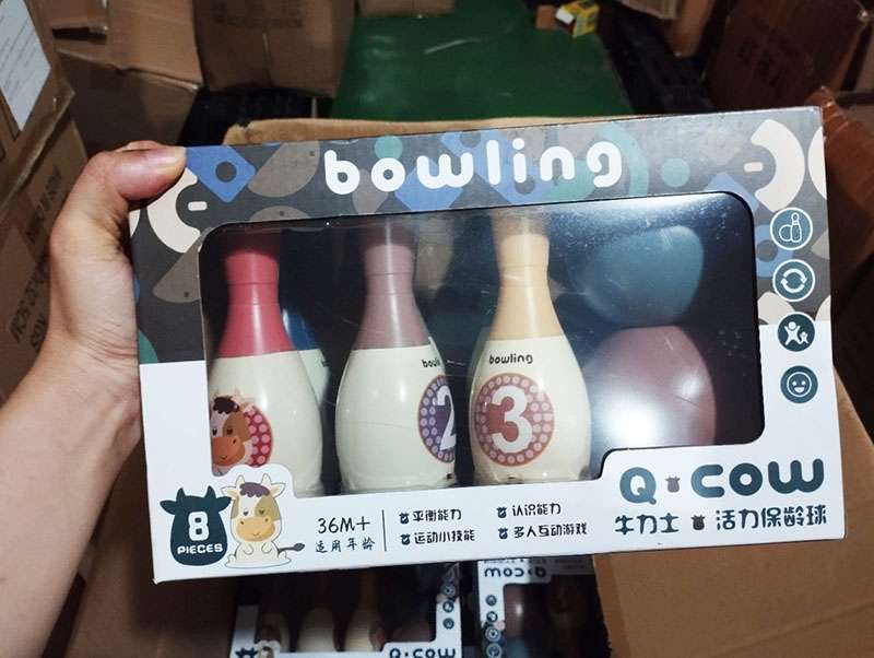 Hộp bowling cho bé hd123