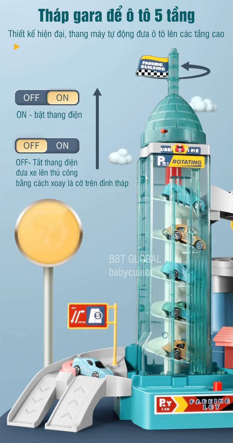 Lego hầm trượt sư tử hd124
