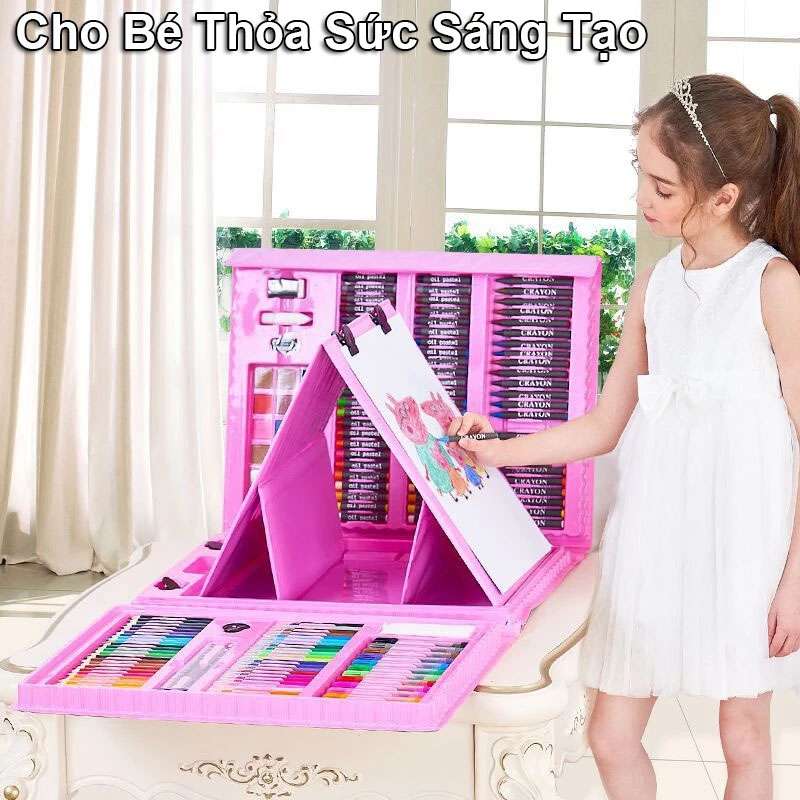 Hộp màu vẽ 208 chi tiết HD174
