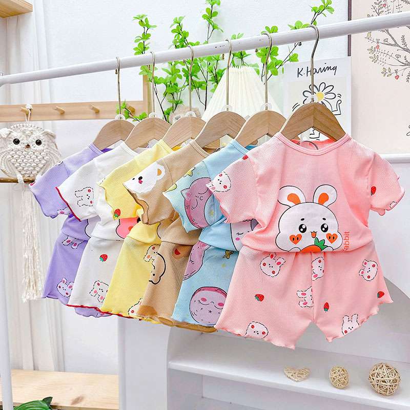 Bộ cộc tăm lụa bé gái QA030 lố 30 bộ đủ size
