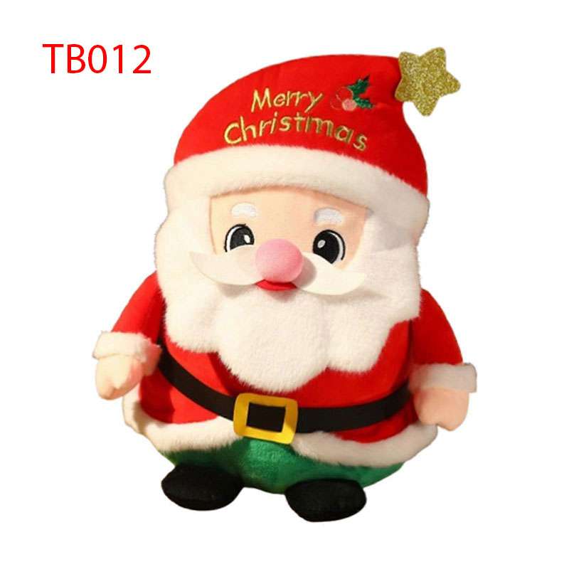 ONG-NOEL-BONG-TB012 Ông già noel bông quần xanh TB012 thùng 50 con
