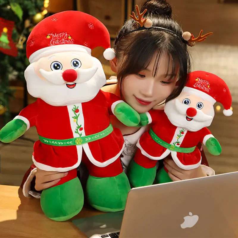 SANTA-CLAU-TB011-3 Ông già noel tất xanh TB011 thùng 50 con