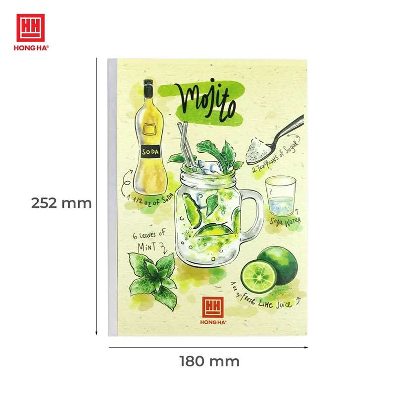 Vở kẻ ngang cocktail h018 Vở kẻ ngang cocktail h018