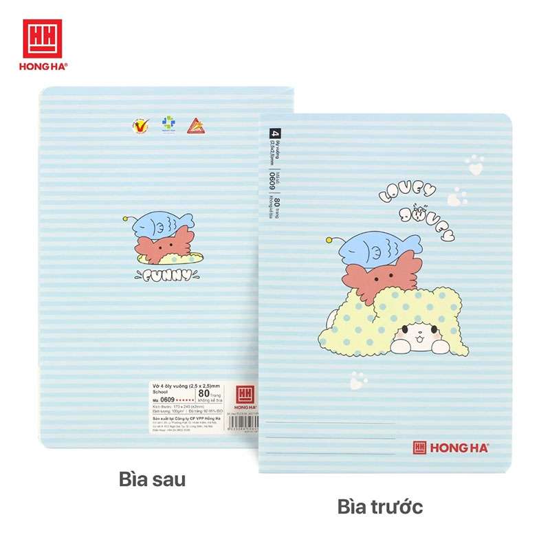 Vở ô ly Funny h015 Vở ô ly Funny h015