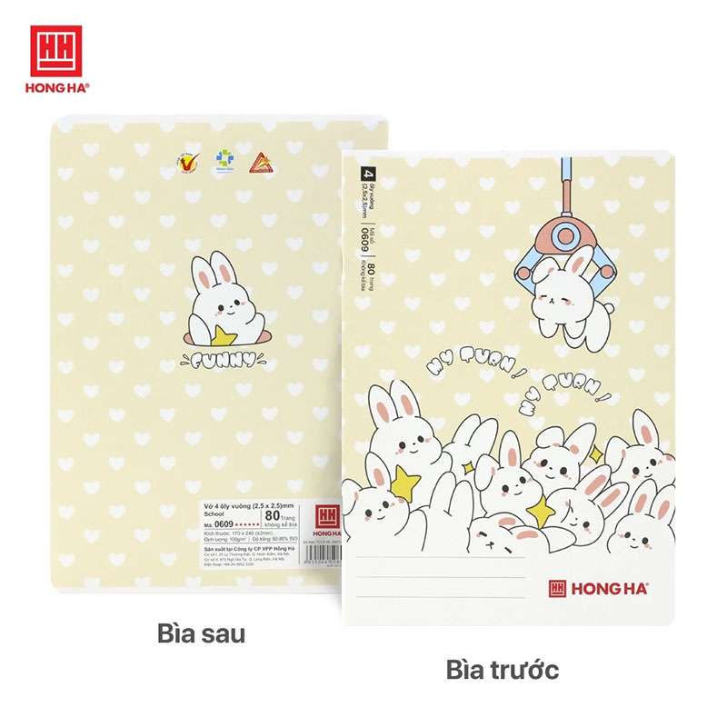 Vở ô ly Funny h015 Vở ô ly Funny h015