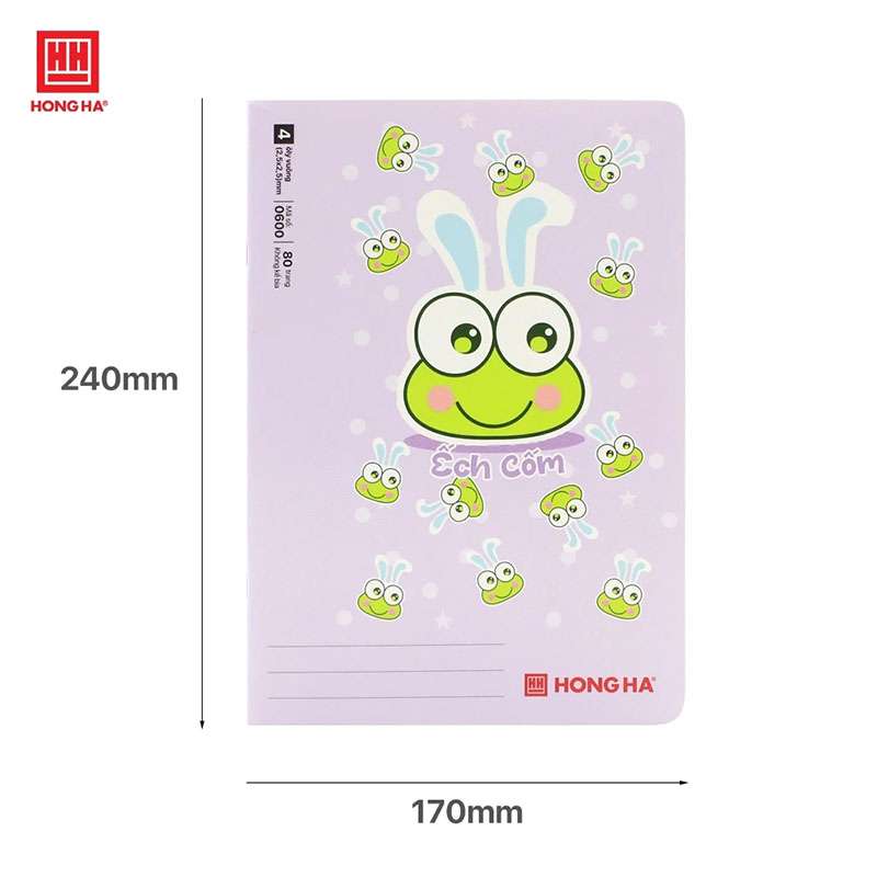 Vở ô ly school ếch cốm h016