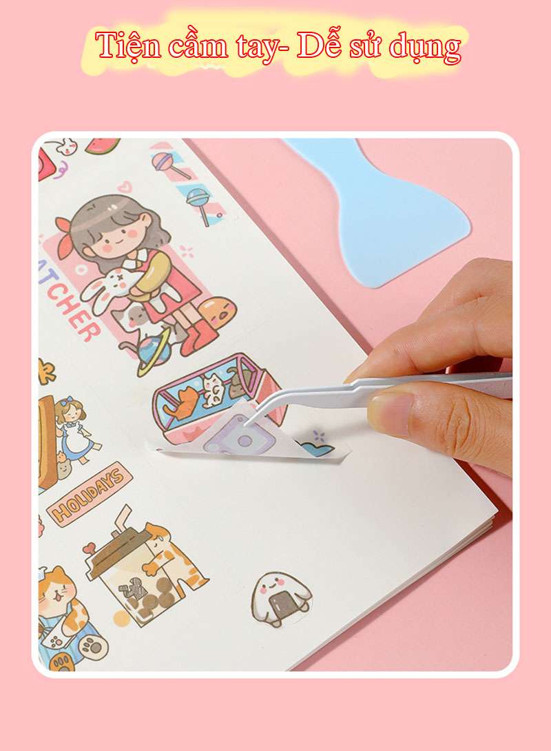 Bộ dụng cụ dán Sticker hk014