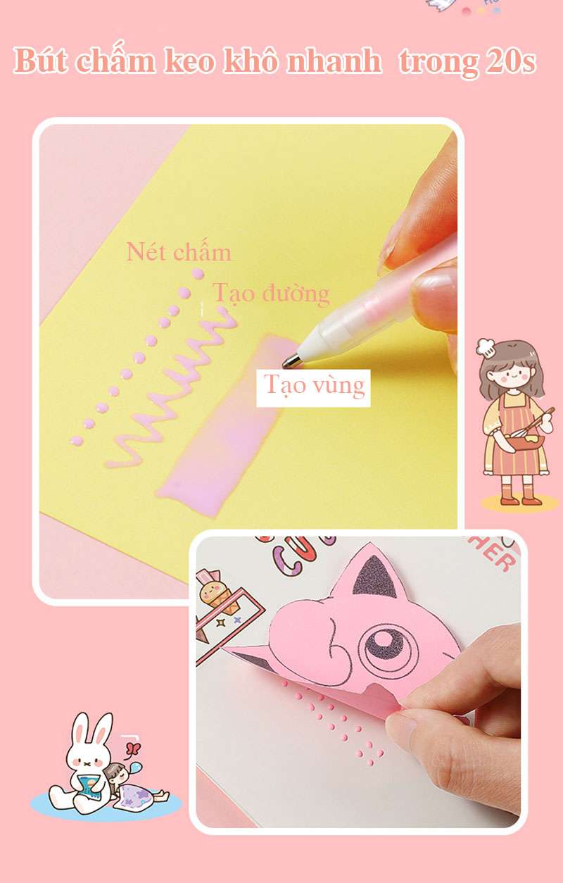 Bộ dụng cụ dán Sticker hk014 Bộ dụng cụ dán Sticker hk014