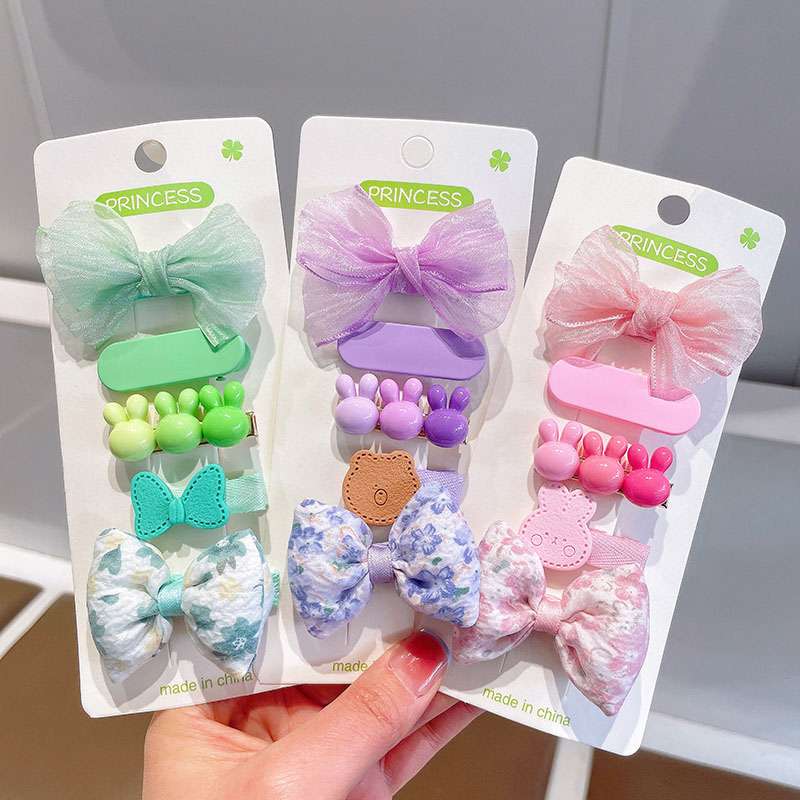 Bộ kẹp tóc cho bé hk016