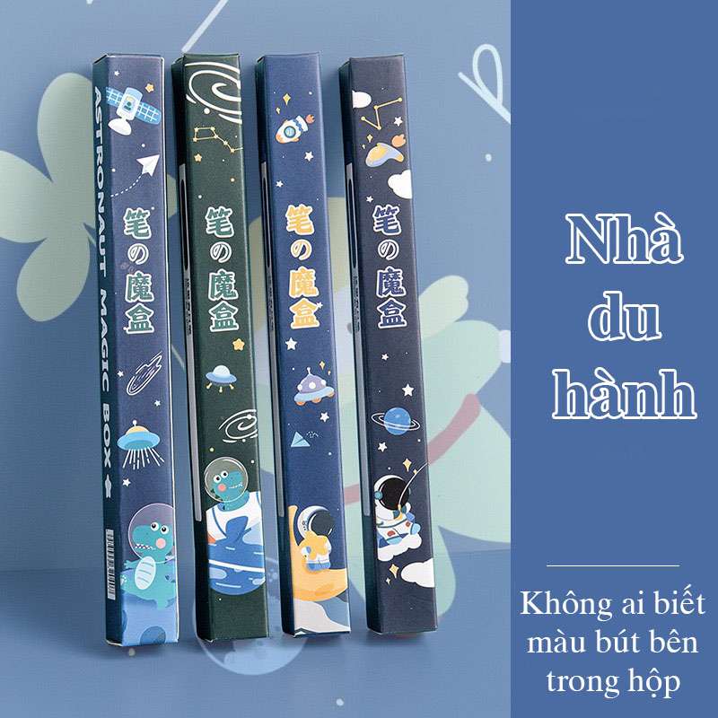 Bút bi bấm kèm hộp hk019