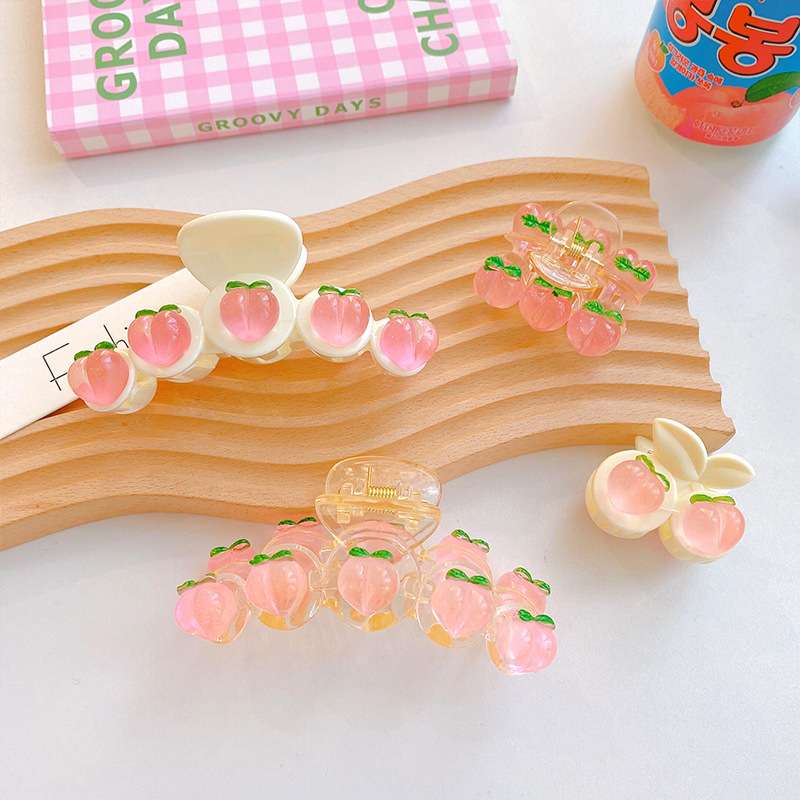 Cặp tóc quả đào hk052