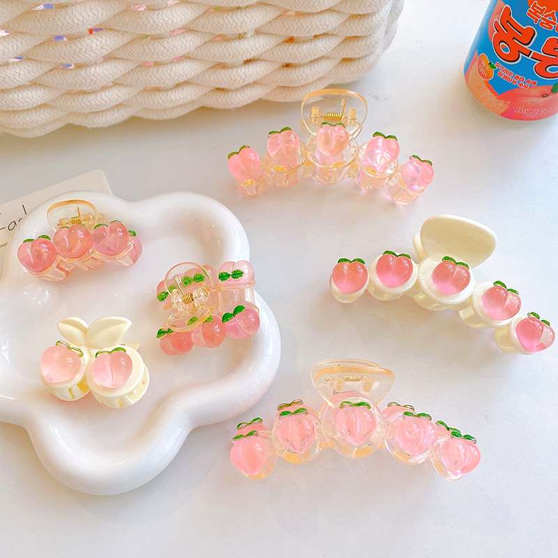 Cặp tóc quả đào hk052
