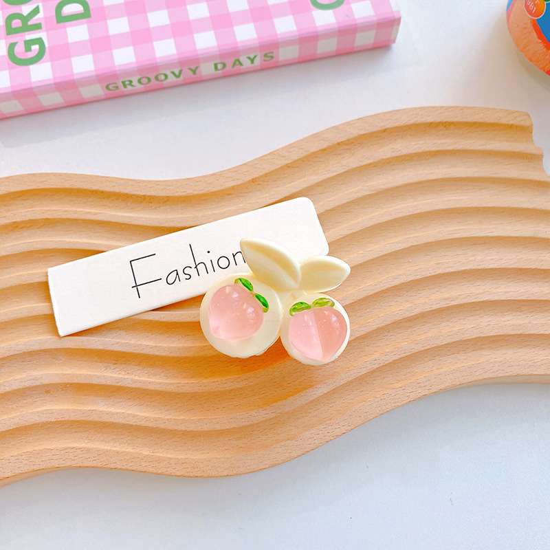 Cặp tóc quả đào hk052 Cặp tóc quả đào hk052