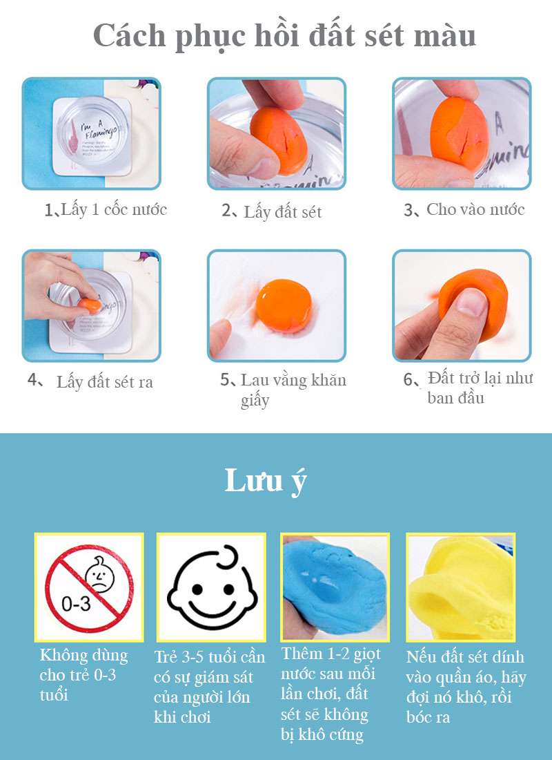 Đất nặn tươi Deli hk05