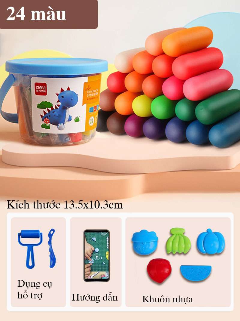 Đất nặn tươi Deli hk05
