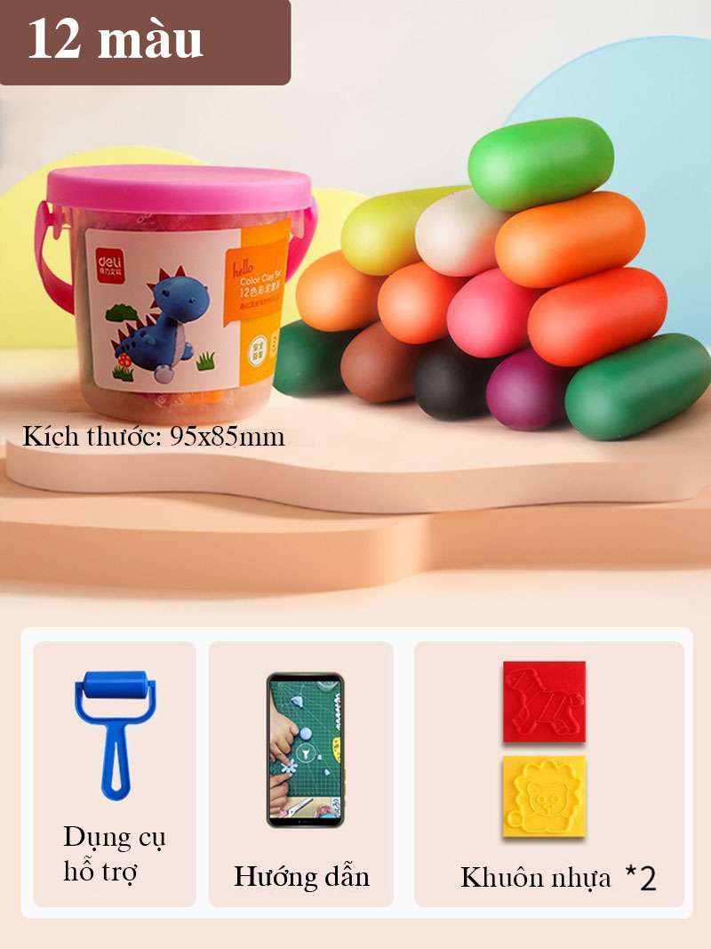 Đất nặn tươi Deli hk05