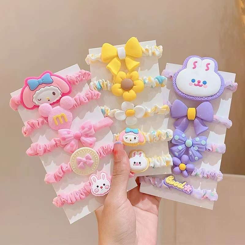 Dây buộc tóc cao su co giãn hk062