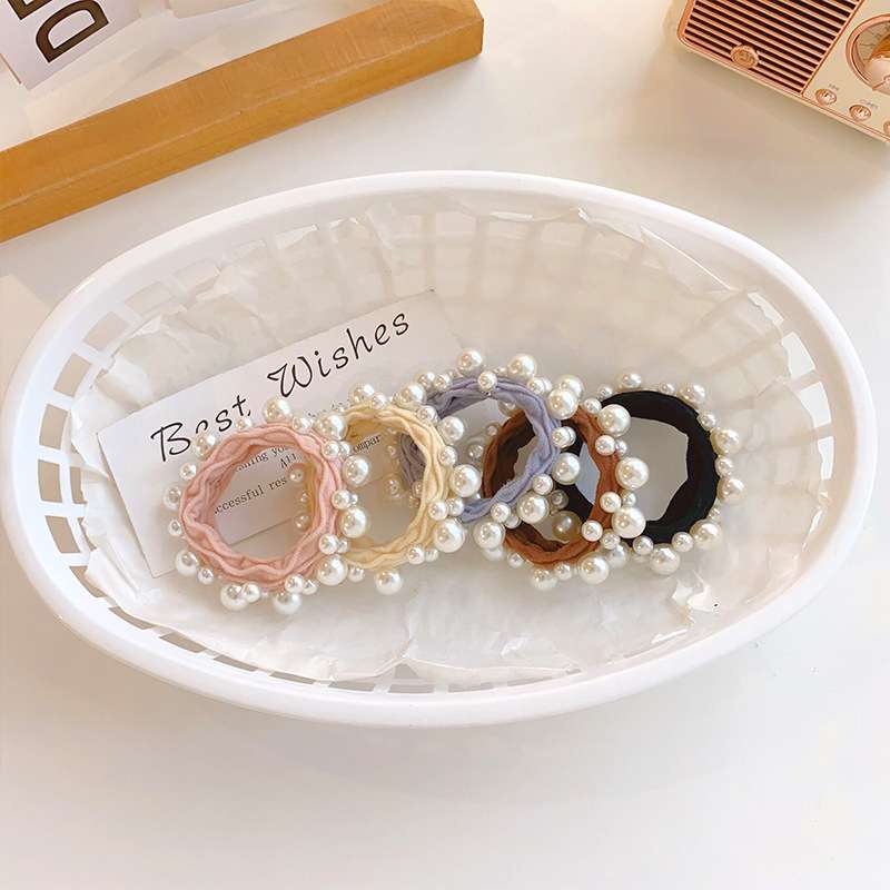 Dây buộc tóc ngọc trai hk066