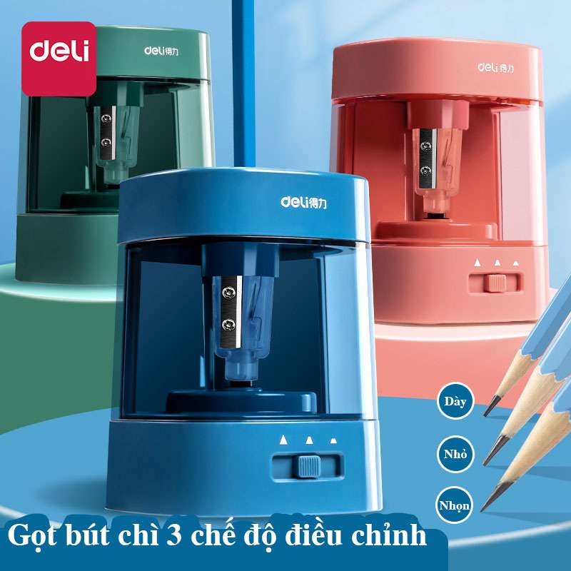 Gọt bút chì điện Deli hk09