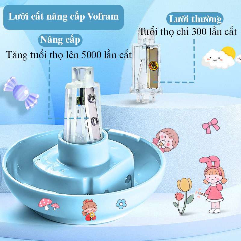 Gọt bút chì Deli tự động hk06