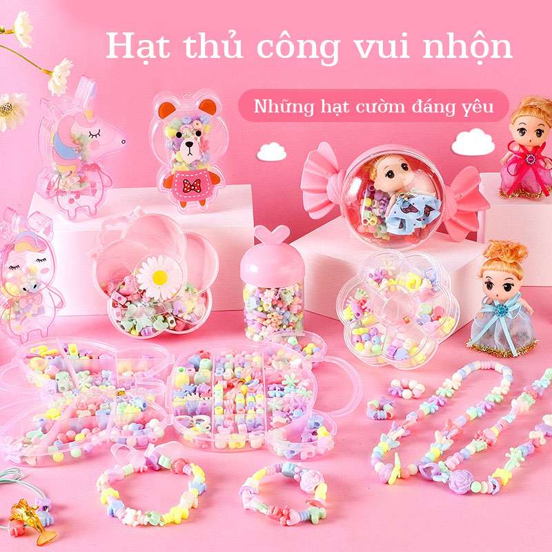 Đồ chơi xỏ hạt thủ công hk013