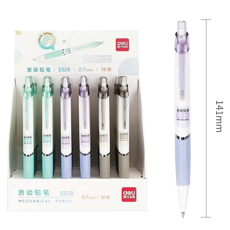 Bút chì bấm đầu mềm Deli hk074