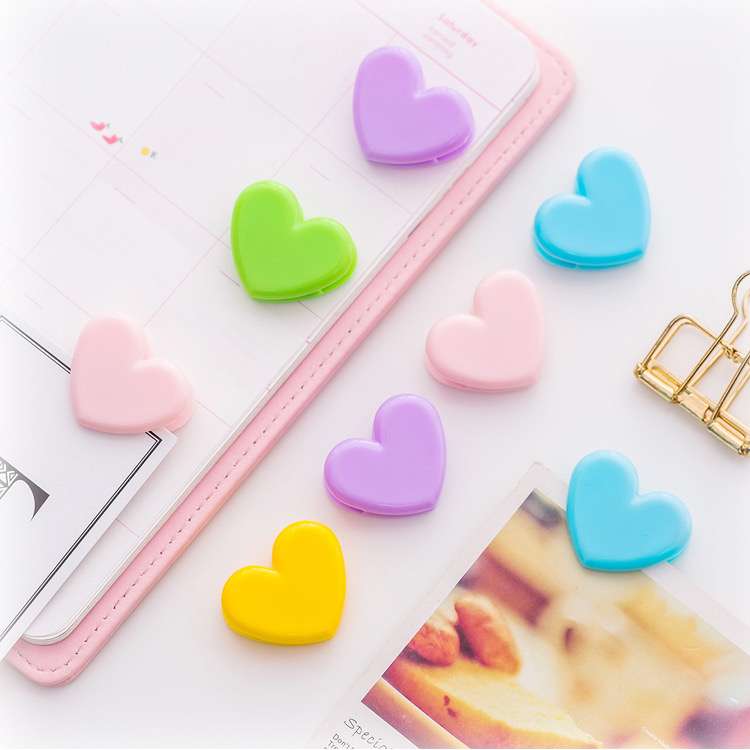 Kẹp giấy trái tim hk124