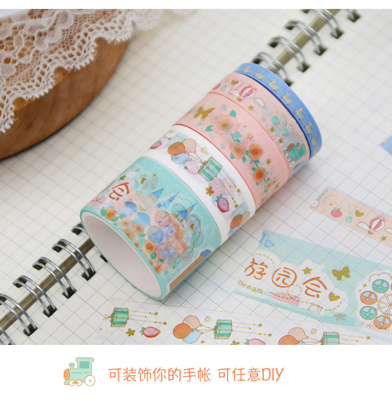 Hộp 10 băng keo sticker hk151