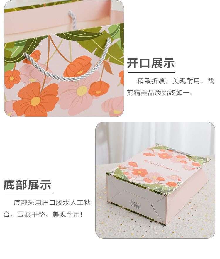 Túi giấy đựng quà Classy hoa hk175